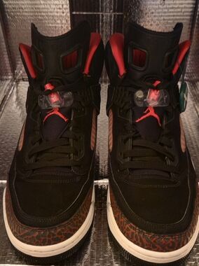 🖤❤️Air Jordan Spizike Black University Red Mens Size 13 *CLEAN*MINT*OG BOX🖤❤️